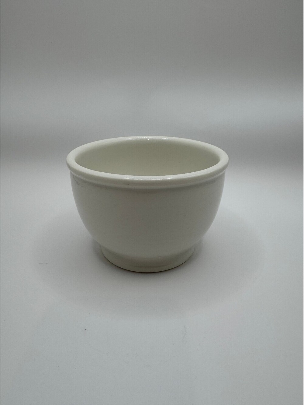 Vintage Syracuse China Rolled Edge Bowl in White 5" diameter 3"tall